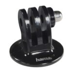 Adattatore per fotocamera sportiva Hama per treppiede da 1/4 - Plastica - Leggero - Colore nero