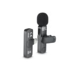 Microfono wireless da bavero Hama - 2200 Ohm - USB-C - Fissaggio con clip - Colore nero - immagine 3