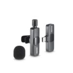 Microfono wireless da bavero Hama - 2200 Ohm - USB-C - Fissaggio con clip - Colore nero - immagine 4