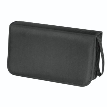 Hama Antistatic Archivio in nylon per 80 CD/DVD - Custodie in poliestere - Protezione contro le cariche elettrostatiche - 29