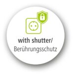 5 mm² - Schuko CEE7 - Colore bianco