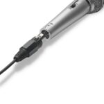 Hama Jam Star Microfono dinamico - Cavo 3 m - 100 Hz - Jack 3,5 mm - Cardioide - 600 Ohm - 170 x 52 x 52 mm - Colore argento - immagine 4