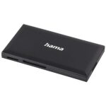 Lettore di schede Hama - CompactFlash - Compatibile con SD - Micro-SD - Connessione USB-A - 90