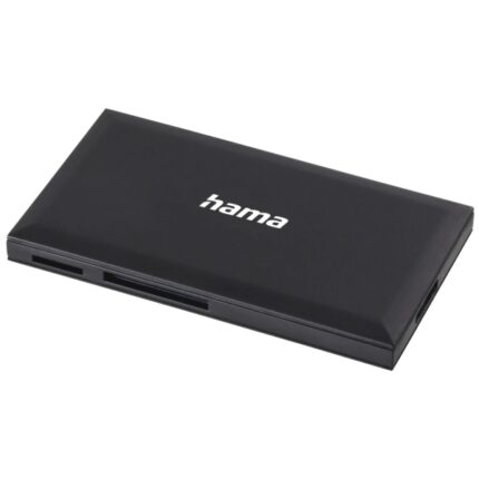 Lettore di schede Hama - CompactFlash - Compatibile con SD - Micro-SD - Connessione USB-A - 90