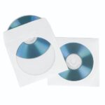 Hama Confezione da 100 custodie per CD/DVD - Carta con finestra - 12