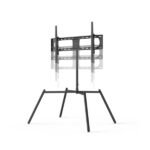 Hama Supporto da pavimento per TV fino a 90" - Peso massimo 50 kg - VESA 900x600 mm - Altezza regolabile - Gestione cavi - 140x116,9x85,5 cm - Colore nero - immagine 4