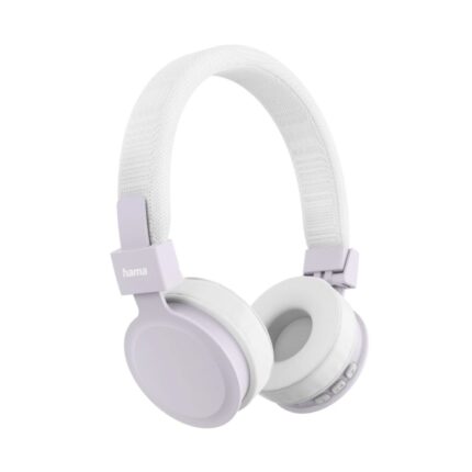 Hama Freedom Lit III Cuffie con microfono omnidirezionale - Bluetooth - Pieghevoli - Archetto regolabile - Portata 10 m - Assistente vocale - Ricarica tramite USB-C - Colore bianco