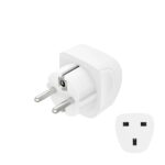 Adattatore da viaggio Hama Tipo E e Schuko - Potenza fino a 3250 W - Presa femmina Tipo G - Tensione 220-250 V - 5