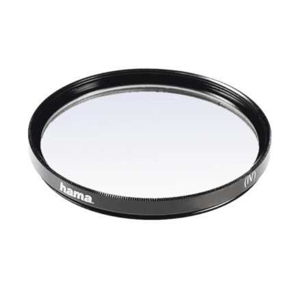 Filtro ultravioletto Hama da 49 mm Doppio rivestimento - Vetro ottico - Colore nero