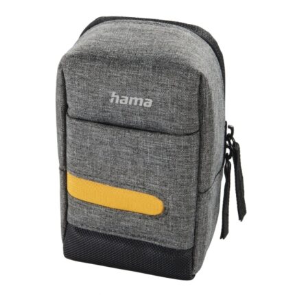 Hama Terra Custodia per fotocamera - Poliestere riciclato - Passante per cintura - Cinghia da collo rimovibile - 7