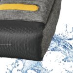 Hama Terra Custodia per fotocamera - Poliestere riciclato - Passante per cintura - Cinghia da collo rimovibile - 7,5 x 4,5 x 13 cm - Colore grigio - immagine 4