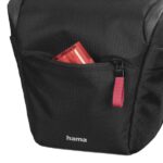 Hama Matera Custodia per fotocamera - Poliestere riciclato - Passante per cintura - Scomparti separati per obiettivi - Maniglia - 13,5x9,5x12 cm - Colore nero - immagine 5