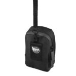 Hama Matera Custodia per fotocamera - Poliestere riciclato - Cinghia per cintura - Cinghia da collo rimovibile - 7,5x4,5x13 cm - Colore nero - immagine 4