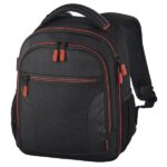 Hama Miami Zaino per fotocamera - Capacità 5 l - Poliestere - Scomparti separati per obiettivi - Maniglia - 22 x 10 x 24 cm - Colore nero - immagine 2
