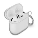 Hama Always Clear Custodia per custodia di ricarica Airpods 4 - Antiaccatastamento - Protezione contro gli sfregamenti - Colore trasparente - immagine 3