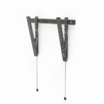 Hama Supporto fisso a parete per TV fino a 90" - Peso max 80 kg - Inclinabile - VESA 600x400 mm - Acciaio - Livella a bolla - Colore nero