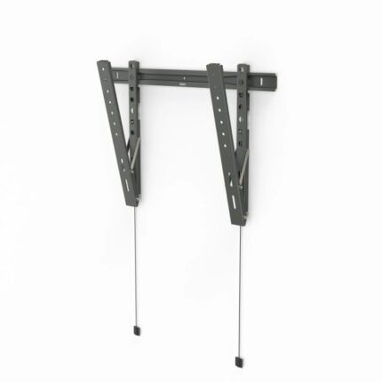 Hama Supporto fisso a parete per TV fino a 90" - Peso max 80 kg - Inclinabile - VESA 600x400 mm - Acciaio - Livella a bolla - Colore nero