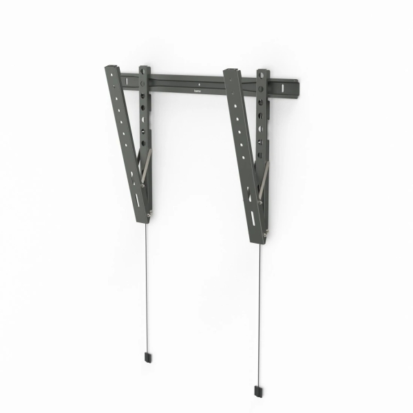 Hama Supporto fisso a parete per TV fino a 90" - Peso max 80 kg - Inclinabile - VESA 600x400 mm - Acciaio - Livella a bolla - Colore nero Hama Supporto fisso a parete per TV fino a 90" - Peso max 80 kg - Inclinabile - VESA 600x400 mm - Acciaio - Livella a bolla - Colore nero