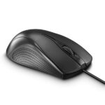 Hama Mc-200 Mouse ottico 1000 dpi - Cavo 150 cm - 3 pulsanti - Ambidestro - 6,4 x 3,7 x 11,4 cm - Colore nero - immagine 5