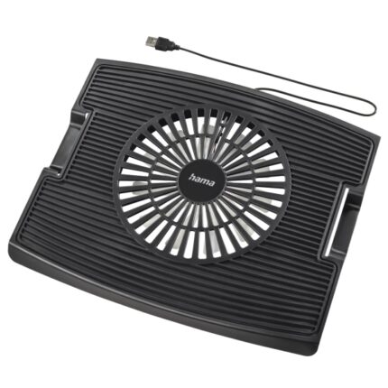6" con 1 ventola da 15 cm - Silenziosa - Cavo da 40 cm - USB-A - Luce LED - Temperatura regolabile - Antiscivolo - 33