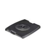 Hama Wave Base di raffreddamento per laptop fino a 15,6" con 1 ventola da 15 cm - Silenziosa - Cavo da 40 cm - USB-A - Luce LED - Temperatura regolabile - Antiscivolo - 33,5x28x4 cm - Colore nero - immagine 4