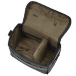 Hama Terra Custodia per fotocamera - Poliestere riciclato - Adattabile alla valigia - Scomparto separato per obiettivo - Maniglia - 23x9,5x14 cm - Colore grigio - immagine 3