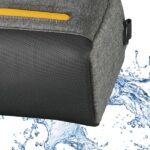 Hama Terra Custodia per fotocamera - Poliestere riciclato - Adattabile alla valigia - Scomparto separato per obiettivo - Maniglia - 23x9,5x14 cm - Colore grigio - immagine 4