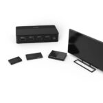 Hama Essential Commutatore HDMI 4K - Telecomando - 3 ingressi - 1 uscita - 13x1,5x5,5 cm - Colore nero - immagine 5