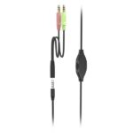 5 mm - Archetto regolabile - Cuscinetti in rete - Colore nero e argento
