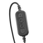 Hama Hs-USB300 V2 Cuffie con microfono omnidirezionale - Cavo da 2 m - Archetto regolabile - Cuscinetti in rete - Colore nero - immagine 4