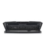 5 cm - Silenziosa - Cavo da 40 cm - USB-A - Luce LED - Inclinabile - Antiscivolo - Metallica - 37x27x3 cm - Colore nero