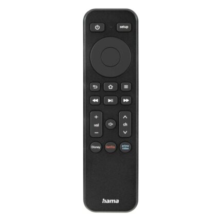 Hama Telecomando per TV - Universale - Portata 10 m - Accesso diretto alle piattaforme di streaming - 14 x 3