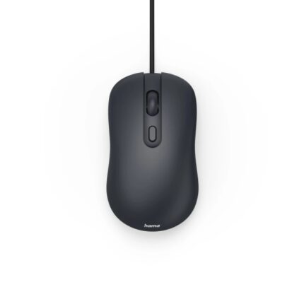 Hama Cm-200 Mouse ottico 2000 dpi - Cavo 180 cm - 4 pulsanti - Silenzioso - Utilizzo ambidestro - 5