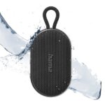 Altoparlante portatile Hama con maniglia - Potenza 6 W - Bluetooth - Autonomia fino a 12 ore - USB-C - Batteria 1200 mAh - Portata 10 m - IPX7 - 12,2 x 7,3 x 4 cm - Colore nero - immagine 5