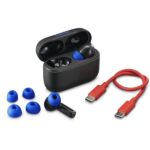 Hama Passion Clear II Auricolari con microfono omnidirezionale - Bluetooth - Portata 10 m - Assistente vocale - Ricarica tramite USB-C - Colore nero - immagine 3