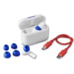 Hama Passion Clear II Cuffie con microfono omnidirezionale - Bluetooth - Portata 10 m - Assistente vocale - Ricarica tramite USB-C - Colore bianco - immagine 3