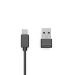 Hama BT-800 Cuffie con microfono omnidirezionale - Bluetooth - Archetto regolabile - Portata 10 m - Ricarica tramite USB-C - Colore nero - immagine 3