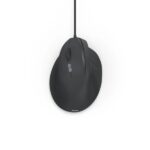 Hama ECM-500L Mouse ottico verticale per mancini 1800 dpi - Cavo 180 cm - Ergonomico - Silenzioso - 7 pulsanti - 8