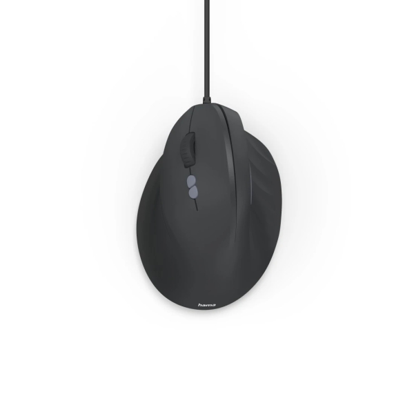 Hama ECM-500L Mouse ottico verticale per mancini 1800 dpi - Cavo 180 cm - Ergonomico - Silenzioso - 7 pulsanti - 8 Hama ECM-500L Mouse ottico verticale per mancini 1800 dpi - Cavo 180 cm - Ergonomico - Silenzioso - 7 pulsanti - 8