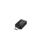 Hama Essential Adattatore USB - Micro USB maschio - USB femmina - 480 Mb/s - Funzione OTG - Colore nero