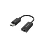 Hama Essential Adattatore video - 4K - DisplayPort maschio - HDMI femmina - Colore nero
