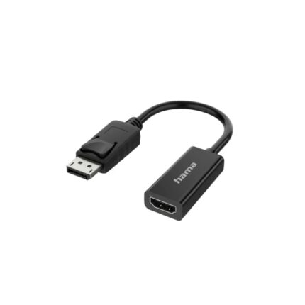 Hama Essential Adattatore video - 4K - DisplayPort maschio - HDMI femmina - Colore nero