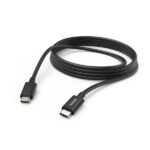 Cavo USB-C maschio Hama - Potenza massima 60 W - Lunghezza 3 m - Velocità fino a 480 Mbps - Nichelato - Colore nero