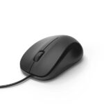Hama Cm-300 Mouse ottico 1200 dpi - Cavo 180 cm - 3 pulsanti - Silenzioso - Ambidestro - 5