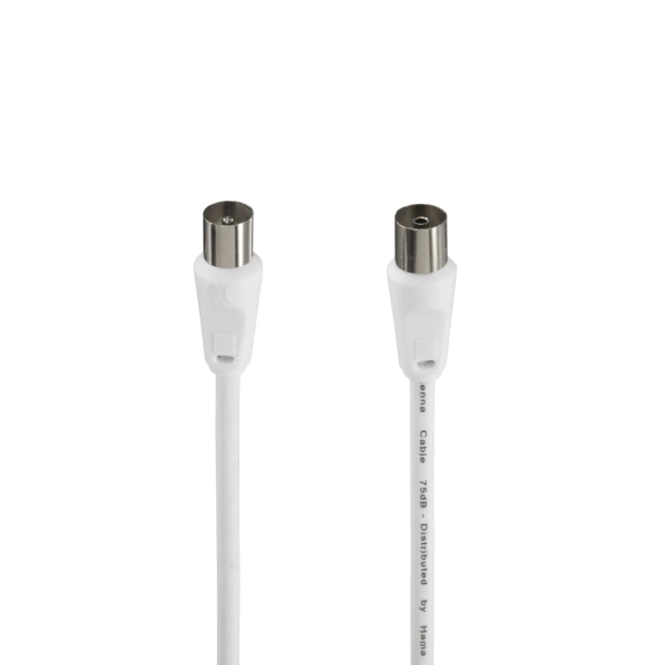 Cavo coassiale per antenna Hama Entry maschio/femmina - Lunghezza 1 Cavo coassiale per antenna Hama Entry maschio/femmina - Lunghezza 1