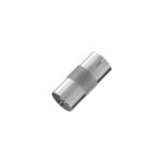 Hama Essential Adattatore antenna - Doppio coassiale maschio - Colore argento