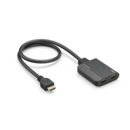 Hama Splitter HDMI 4K - 1 ingresso - 2 uscite - Indicatore LED - 6