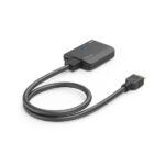 Hama Splitter HDMI 4K - 1 ingresso - 2 uscite - Indicatore LED - 6,55 x 1,6 x 5,55 cm - Colore nero - immagine 5