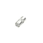 Hama Essential Adattatore antenna - Doppio coassiale maschio - Colore argento