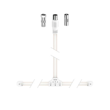 Hama Essential Antenna Dipolo DAB+ - Cavo coassiale da 1